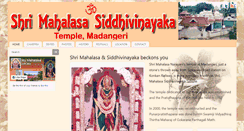 Desktop Screenshot of madangeri.mahalasa.org